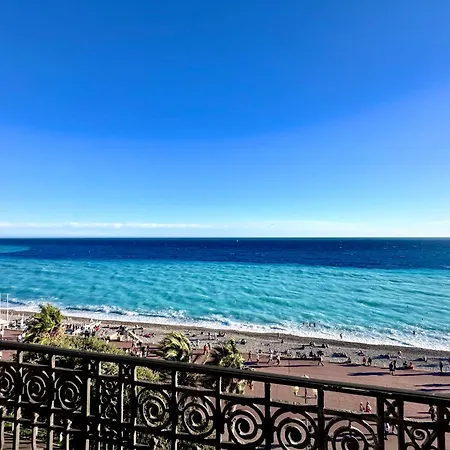 Quai Promenade View Balcony With Breathtaking View Nice