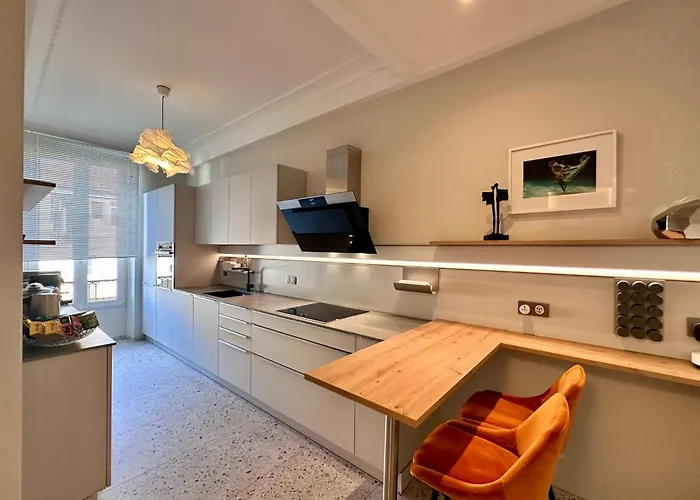 Quai Promenade View Sea View Balcony 3 Bedrooms Air Conditioning Nice